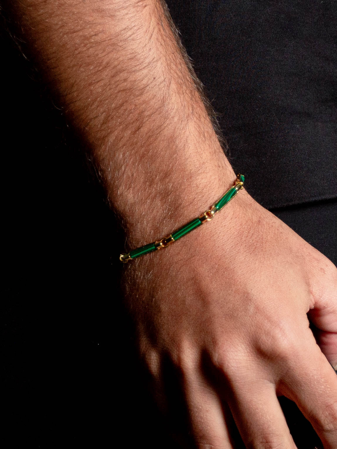 Green Malachite Bracelet