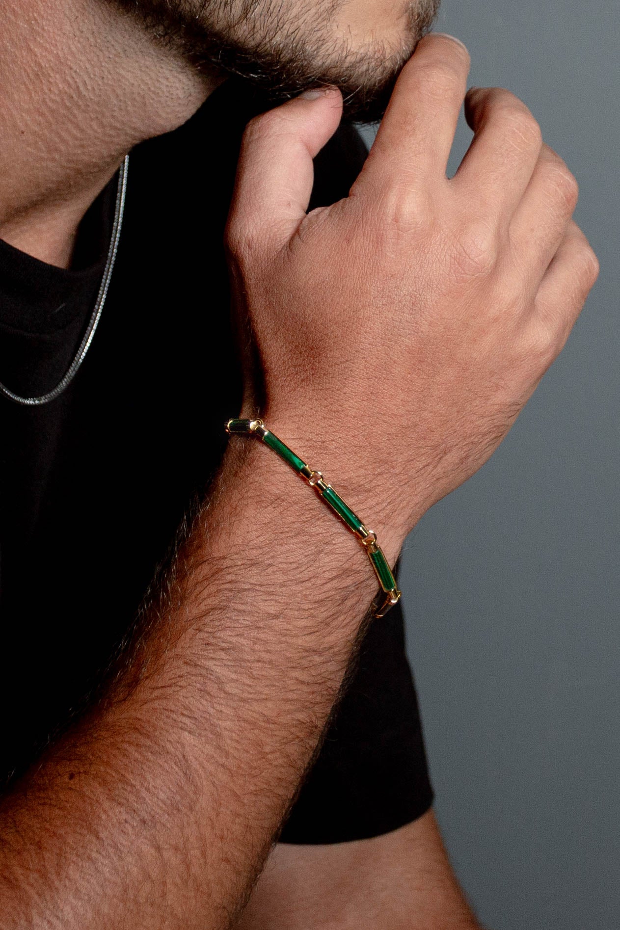 Green Malachite Bracelet