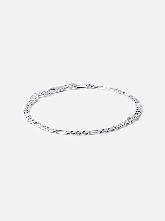 3mm Figaro Link Bracelet