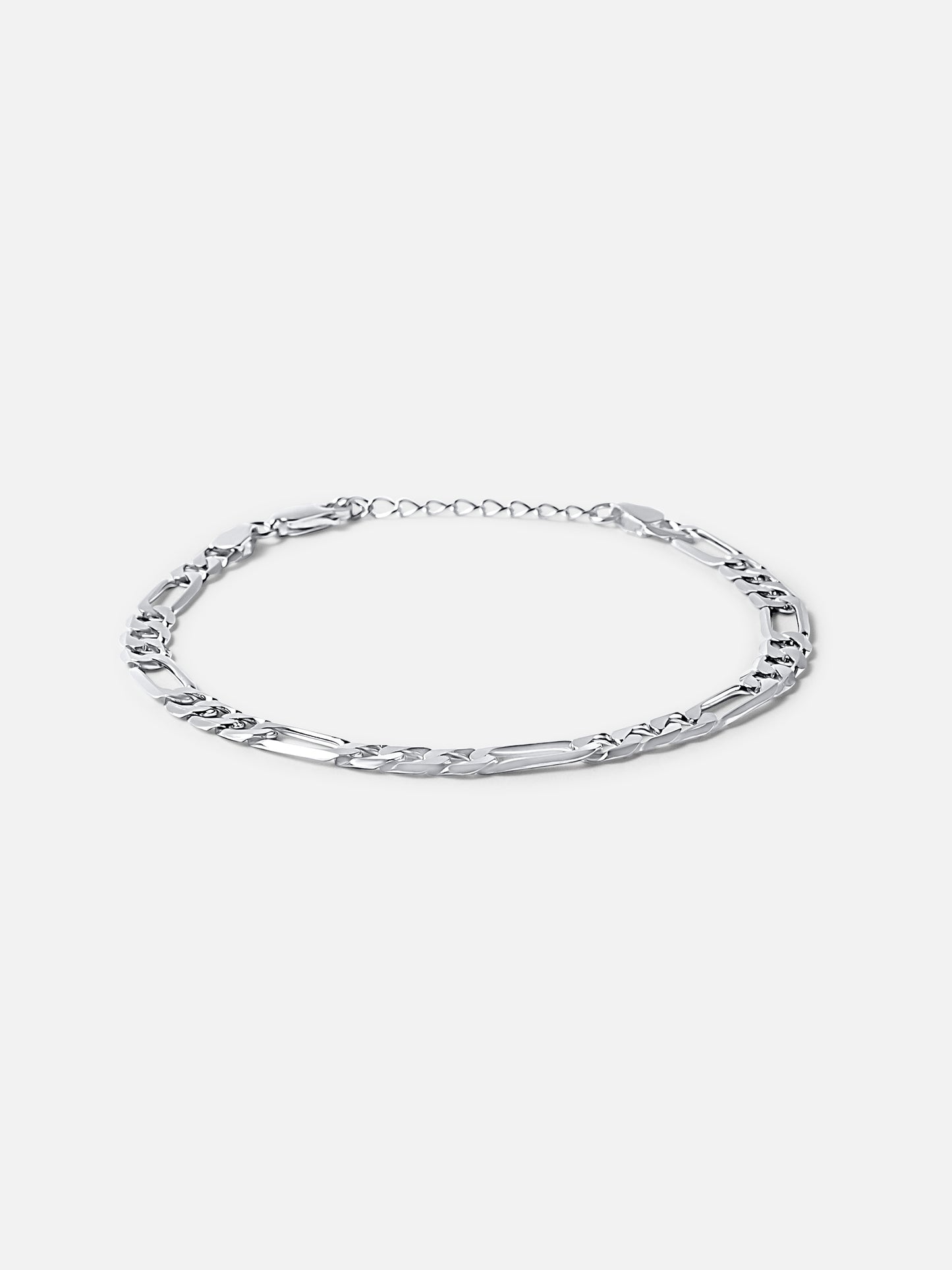 5mm Figaro Chain Bracelet